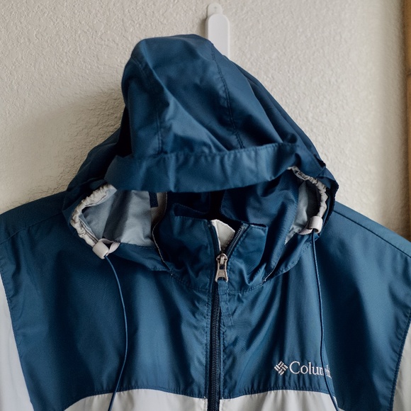 Columbia Men's Hooded Windbreaker M - Picture 6 of 10